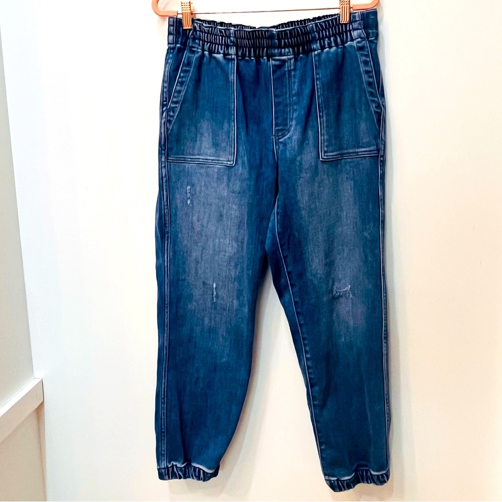 J. Crew distressed jogger woman’s jeans size medium